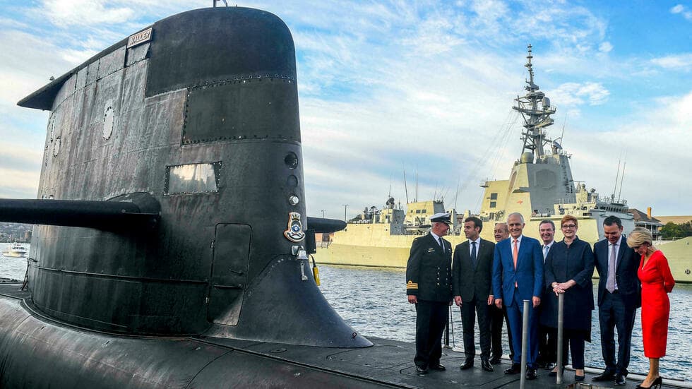 潜水艦:フランスとAukus同盟の国々との間の状況は落ち着かない