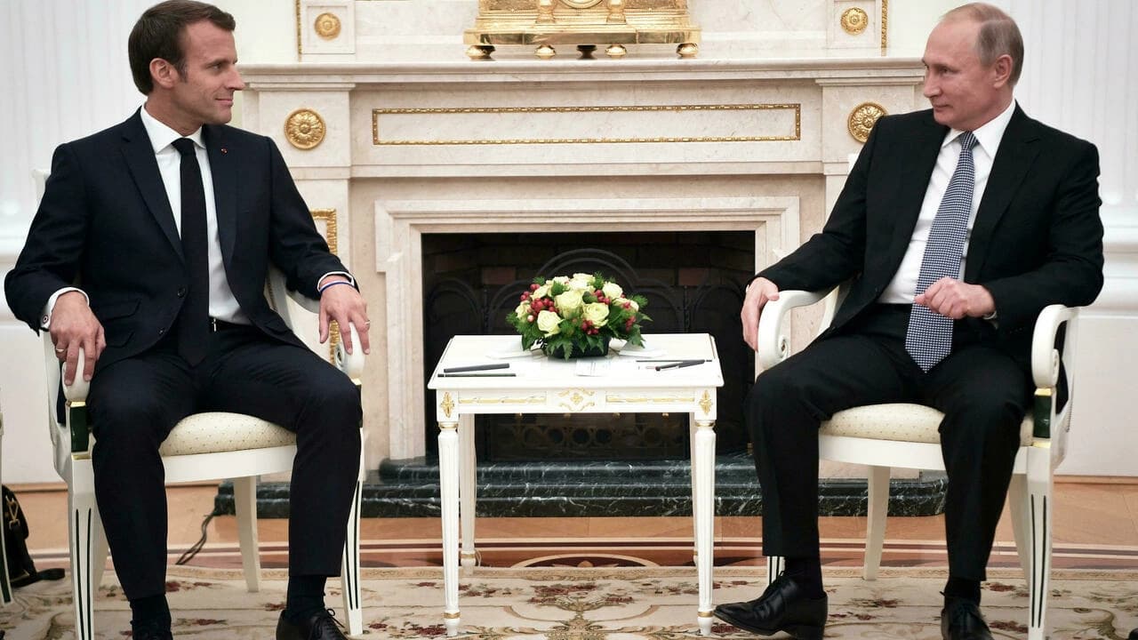 ウクライナ:マクロン大統領とプーチン大統領は「非エスカレーションの必要性」で合意
