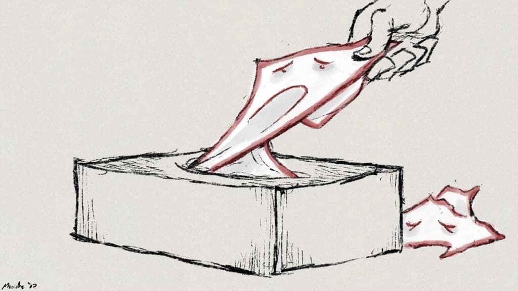 紙のティッシュの素晴らしい物語